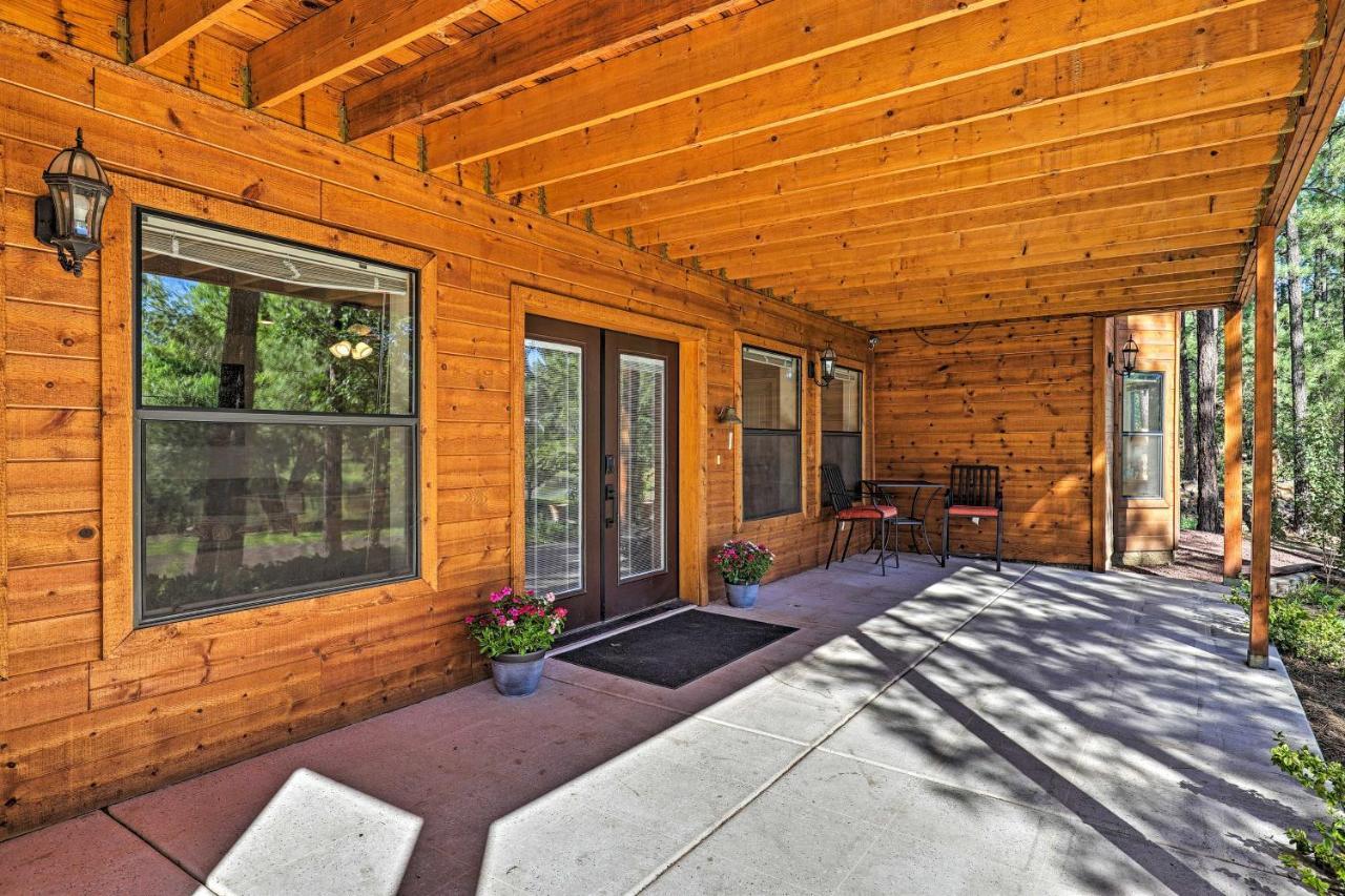 Serene Lakeside Cabin With Decks And Edler Lake Views! Pinetop-Lakeside Kültér fotó