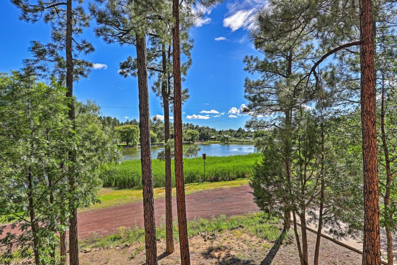 Serene Lakeside Cabin With Decks And Edler Lake Views! Pinetop-Lakeside Kültér fotó